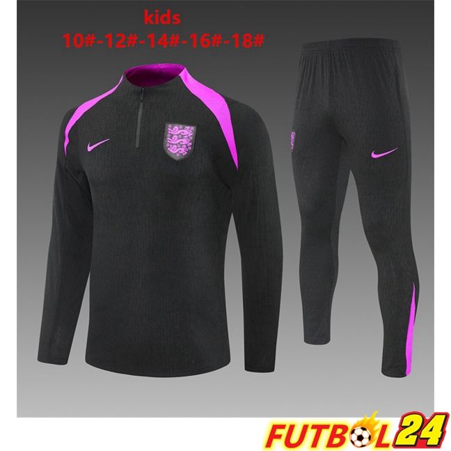 Chandal Equipos De Futbol Inglaterra Ninos Negro 2025/2026