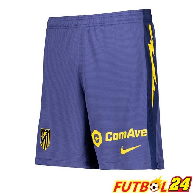 Cortos de Futbol Atletico Madrid Segunda Azul Real 2025/2026