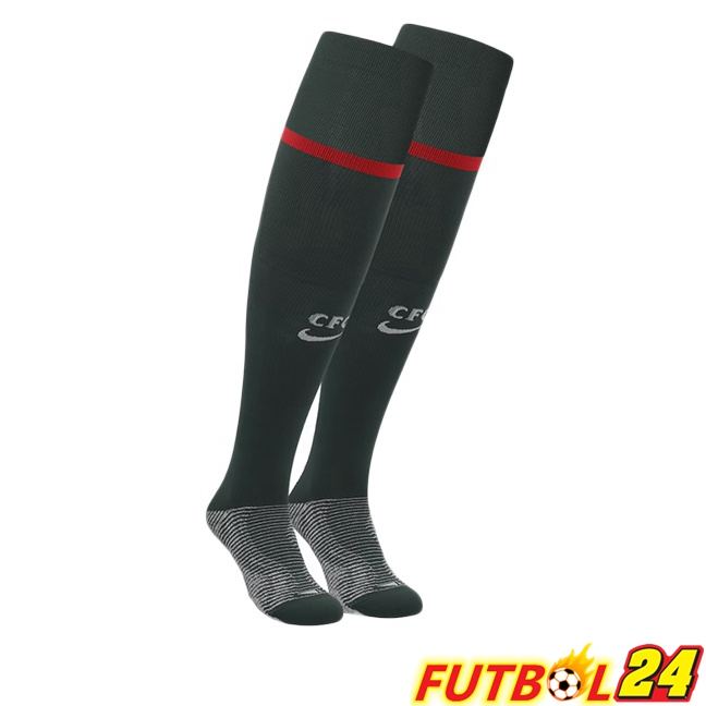 Calcetines De Futbol FC Chelsea Segunda Negro 2025/2026