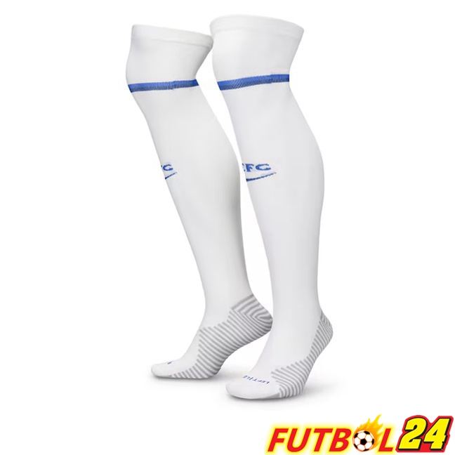 Calcetines De Futbol FC Chelsea Primera Blanco 2025/2026