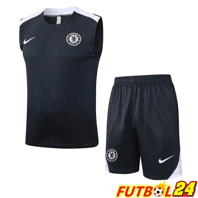 Chalecos De Futbol FC Chelsea + Cortos Azul Real 2025/2026