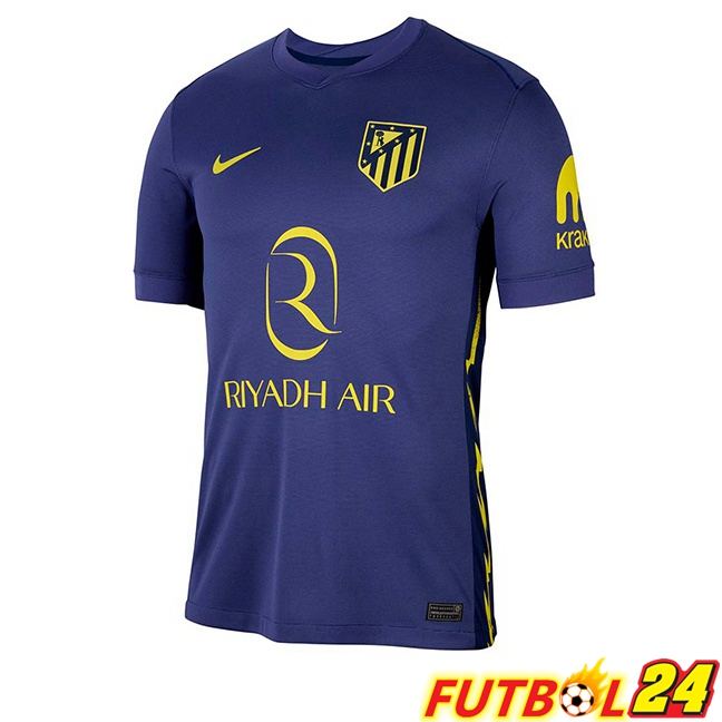 Camisetas De Futbol Atletico Madrid Segunda Azul Real 2025/2026