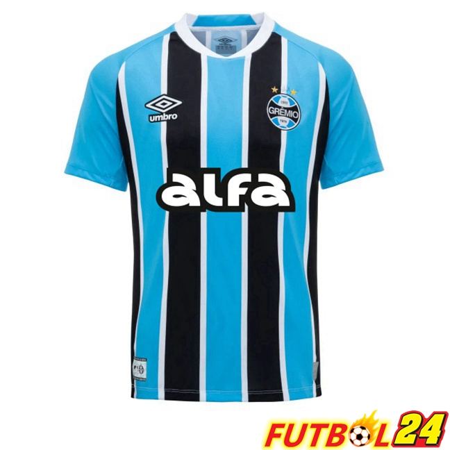 Camisetas De Futbol Gremio Primera Negro Azul 2025/2026