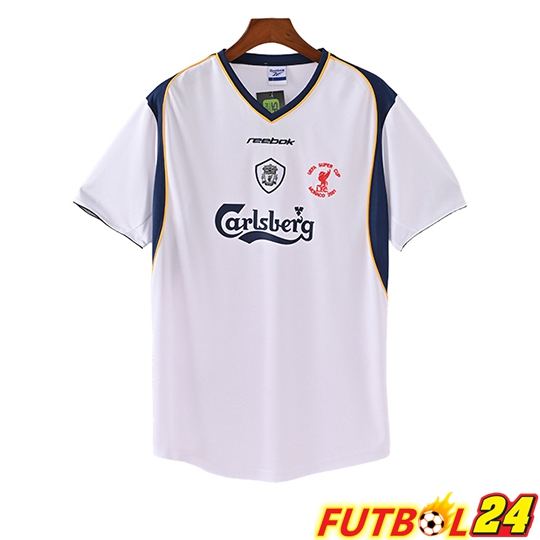 Camisetas De Futbol FC Liverpool Retro Segunda 2001/2002