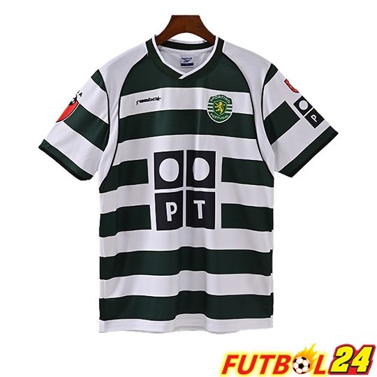 Camisetas De Futbol Sporting CP Retro Primera 2001/2003