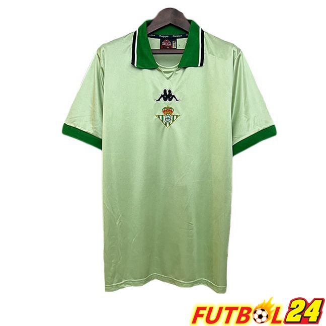 Camisetas De Futbol Real Betis Retro Segunda Verde 1999-2000