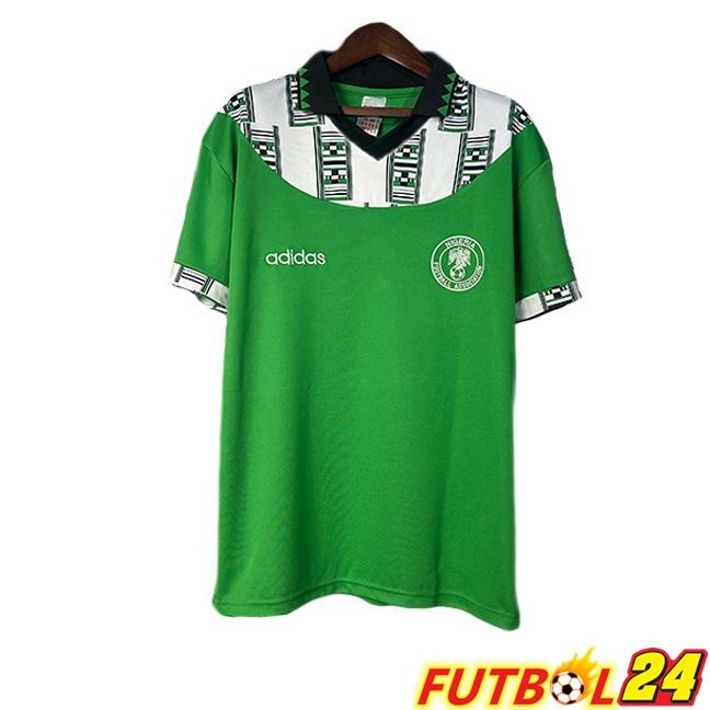 Camisetas De Futbol Nigeria Retro Primera Verde 1994