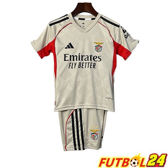Camisetas De Futbol Benfica Ninos Segunda 2025 2026