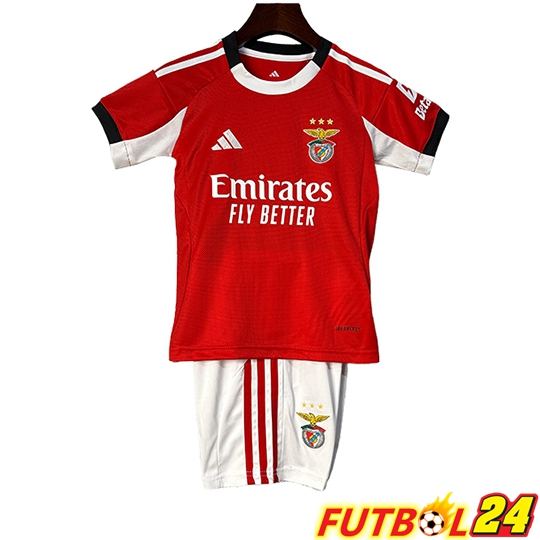 Camisetas De Futbol Benfica Ninos Primera 2025 2026