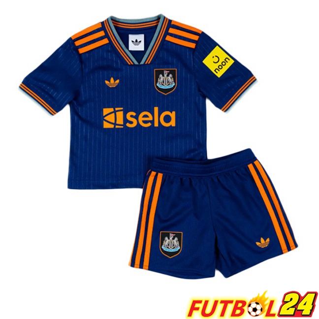Camisetas De Futbol Newcastle United Ninos Tercera Azul 2025/2026
