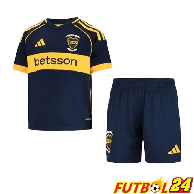 Camisetas De Futbol Boca Juniors Ninos Primera Azul Real 2025/2026