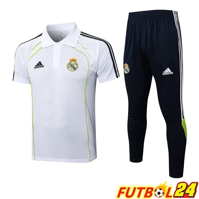 Camiseta Polo Real Madrid + Pantalones Blanco 2025/2026
