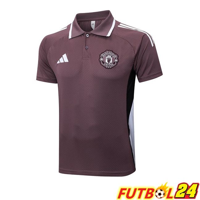 Camiseta Polo Manchester United Púrpura 2025/2026