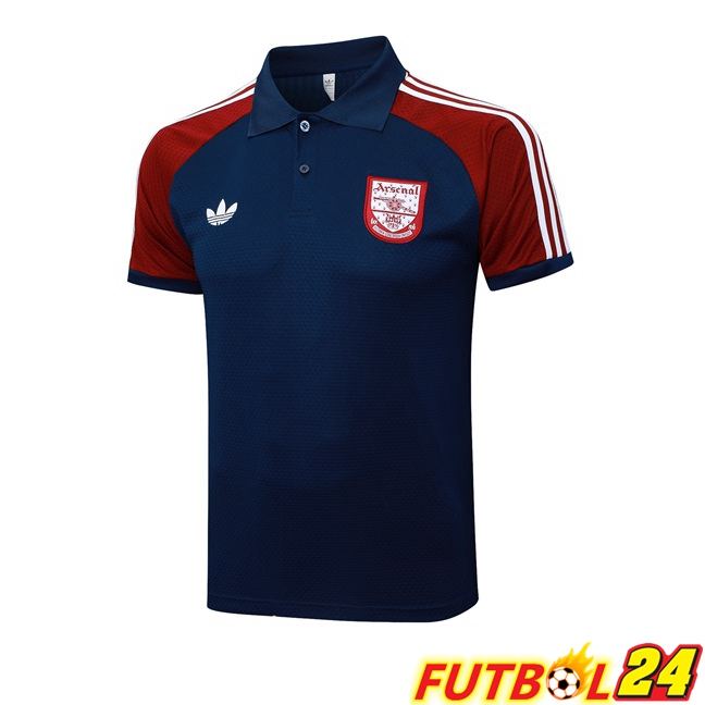 Camiseta Polo Arsenal Azul Real 2025/2026