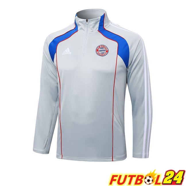 Sudadera De Entrenamiento Bayern Munich Gris 2025/2026