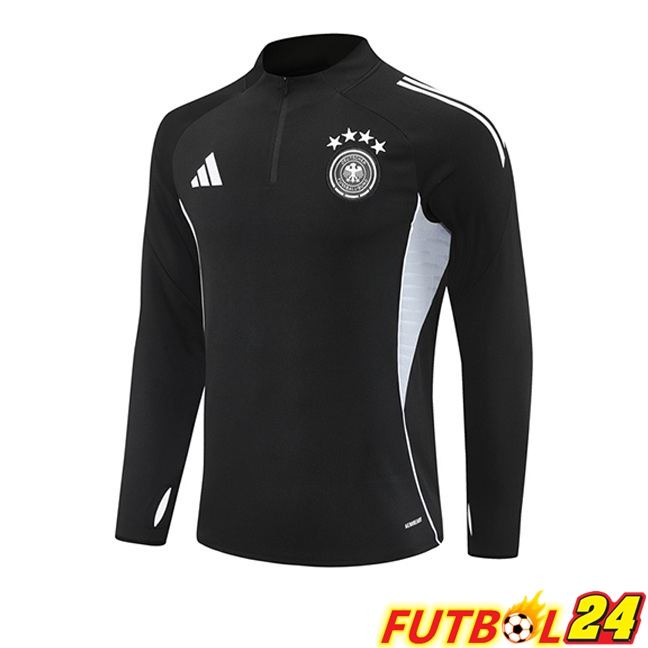 Sudadera De Entrenamiento Alemania Negro 2025/2026