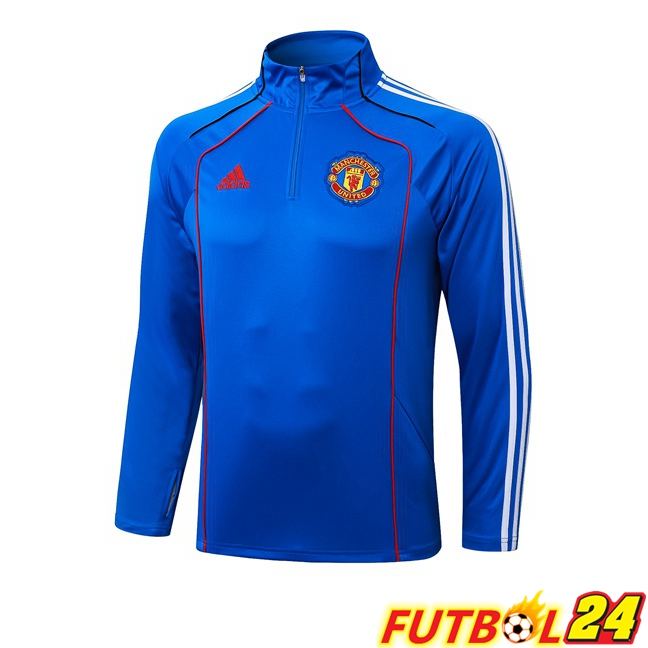 Sudadera De Entrenamiento Manchester United Azul 2025/2026