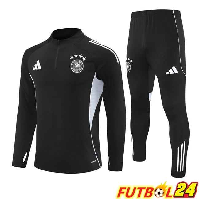 Chandal Equipos De Futbol Alemania Negro 2025/2026