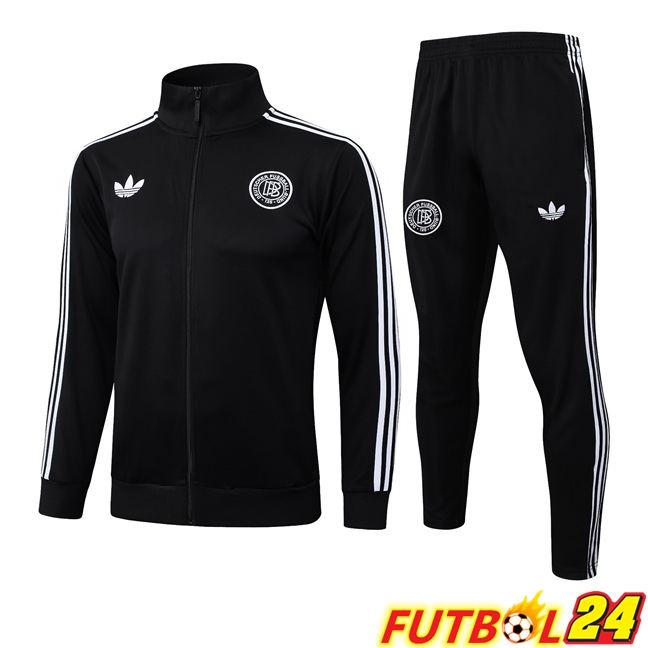 Chandal Equipos De Futbol - Chaqueta Alemania Negro 2025/2026