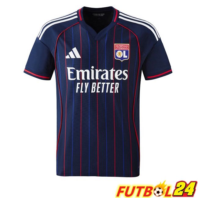 Camisetas De Futbol lyon OL Segunda Azul Real 2025/2026