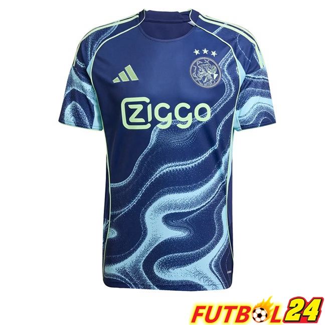 Camisetas De Futbol AFC Ajax Segunda Azul 2025/2026