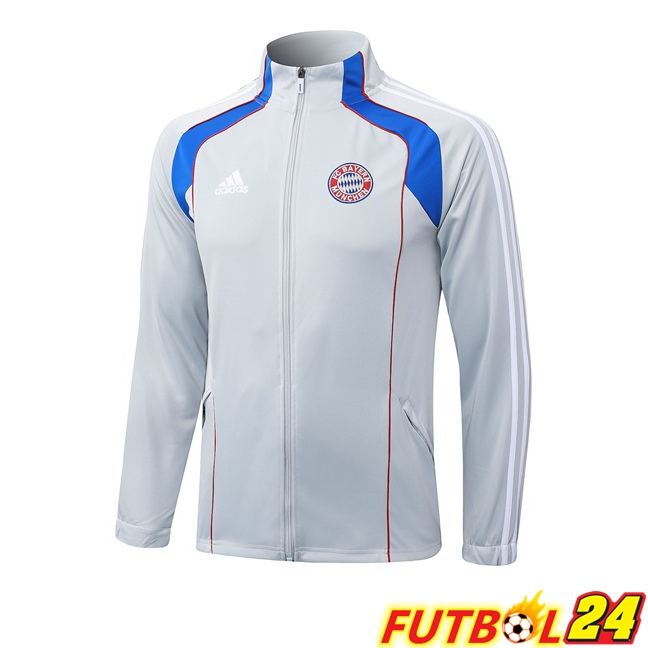 Chaquetas Futbol Bayern Munich Gris 2025/2026
