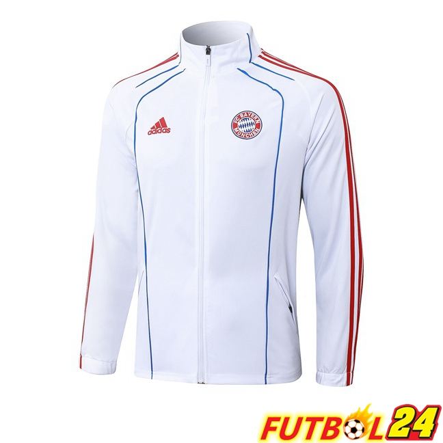 Chaquetas Futbol Bayern Munich Blanco 2025/2026