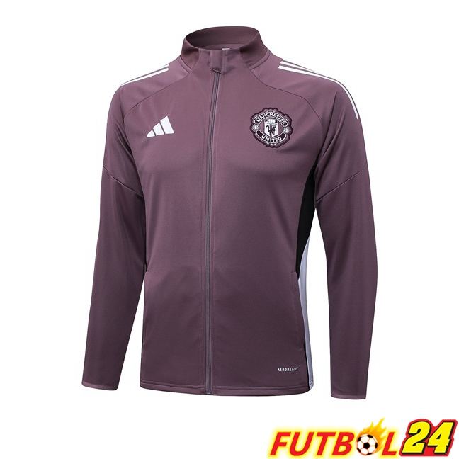 Chaquetas Futbol Manchester United Púrpura 2025/2026