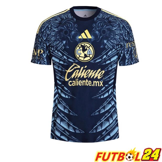 Camisetas De Futbol Club America Segunda Azul 2025/2026