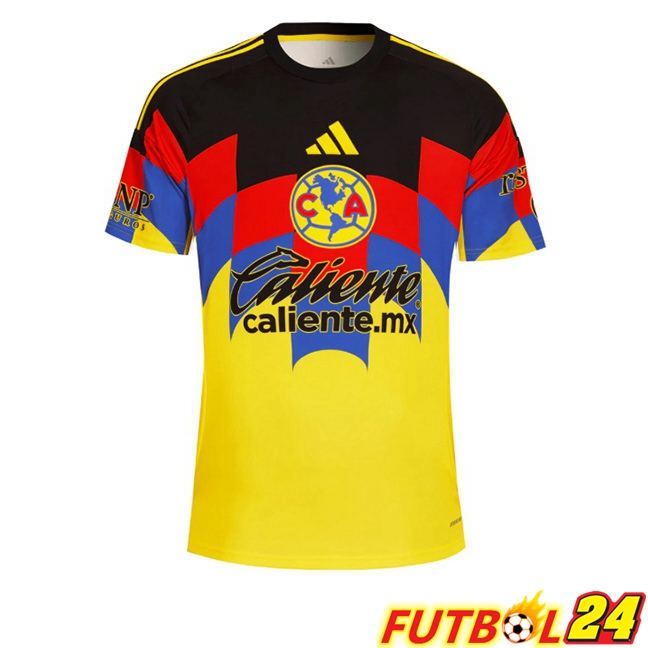 Camisetas De Futbol Club America Primera Amarillo 2025/2026