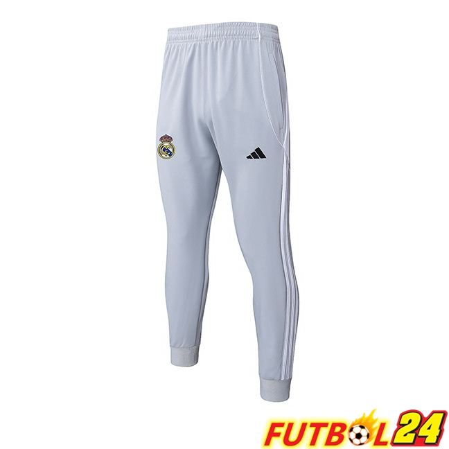 Pantalon Entrenamiento Real Madrid Gris 2025/2026