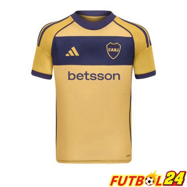 Camisetas De Futbol Boca Juniors Segunda Amarillo 2025/2026