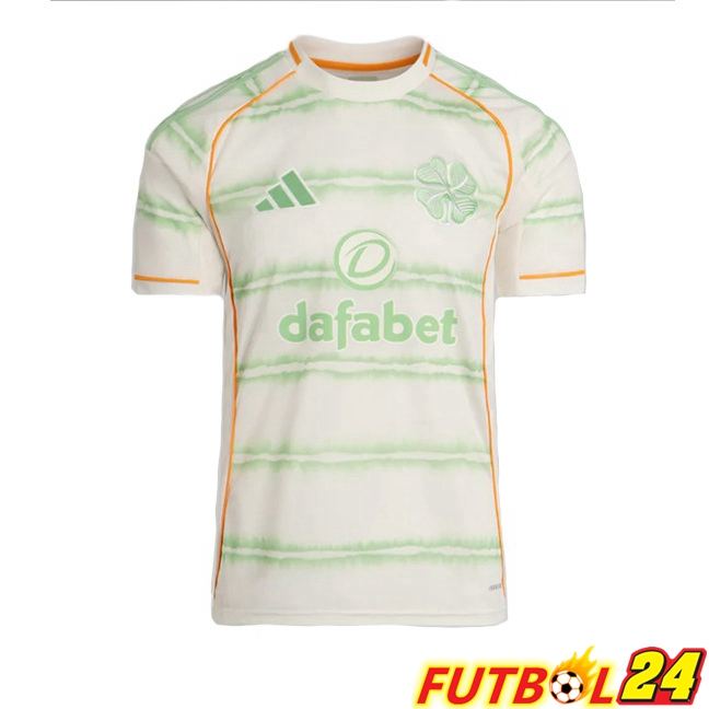 Camisetas De Futbol Celtic FC Tercera Verde Blanco 2025/2026