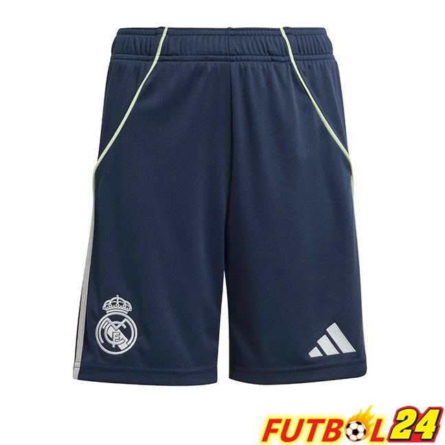 Cortos de Futbol Real Madrid Segunda Azul Real 2025/2026