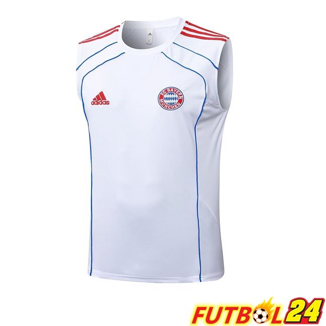 Chalecos De Futbol Bayern Munich Blanco 2025/2026