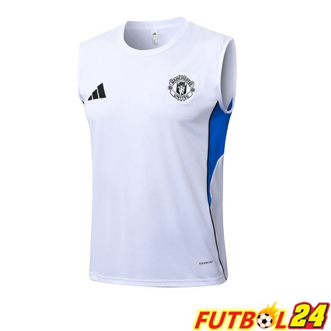 Chalecos De Futbol Manchester United Blanco 2025/2026