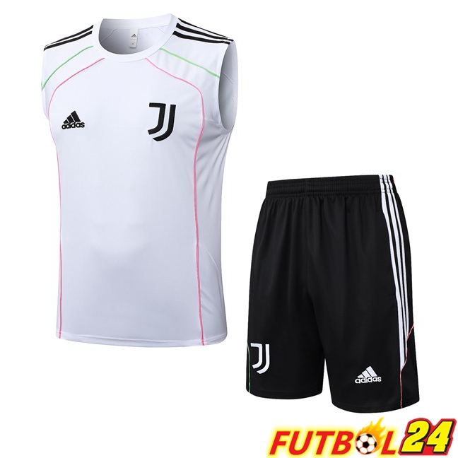 Chalecos De Futbol Juventus + Cortos Blanco 2025/2026