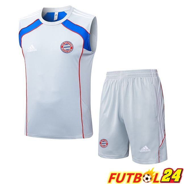 Chalecos De Futbol Bayern Munich + Cortos Blanco 2025/2026