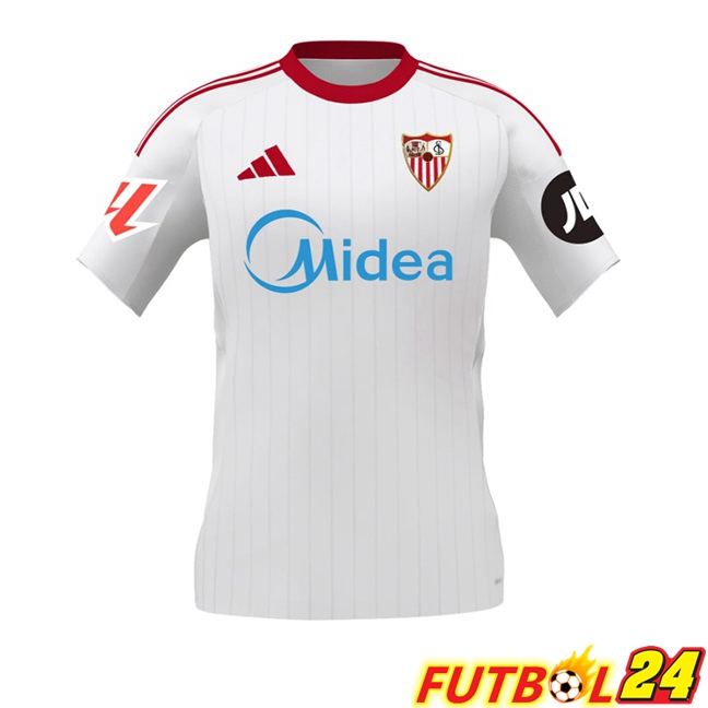 Camisetas De Futbol Sevilla FC Primera Blanco 2025/2026