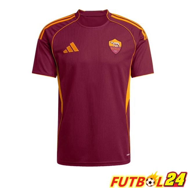 Camisetas De Futbol AS Roma Primera Rojo 2025/2026