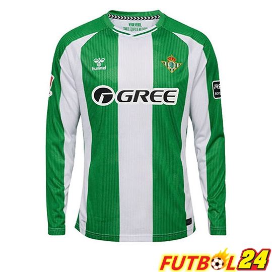 Camisetas De Futbol Real Betis Manga Larga Primera 2025 2026