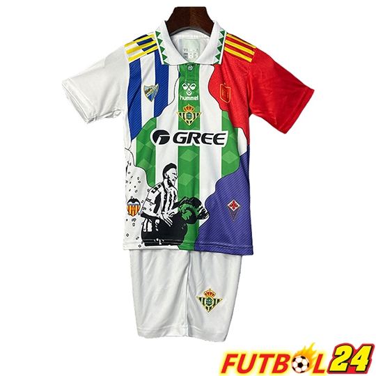 Camisetas De Futbol Real Betis Ninos Edición Especial Verde Blanco 2025 2026