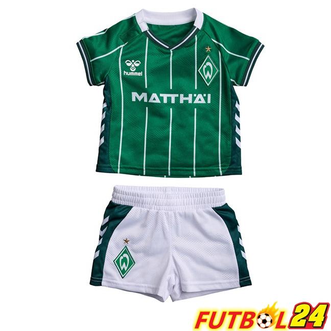 Camisetas De Futbol SV Werder Bremen Ninos Primera Verde 2025/2026