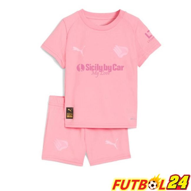 Camisetas De Futbol Palerme FC Ninos Primera Rosado 2025/2026