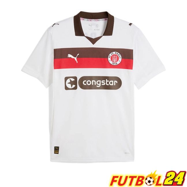 Camisetas De Futbol FC St. Pauli Segunda Blanco 2025/2026