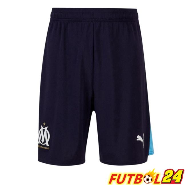 Cortos de Futbol Marsella OM Segunda Azul Real 2025/2026