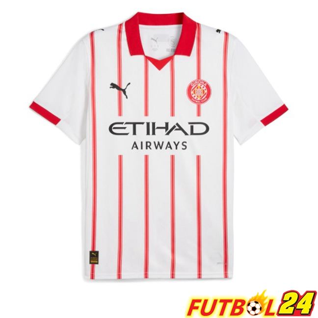 Camisetas De Futbol Girona Primera Rojo Blanco 2025/2026