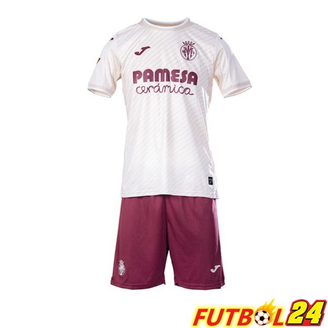 Camisetas De Futbol Villarreal Ninos Segunda Azul 2025/2026