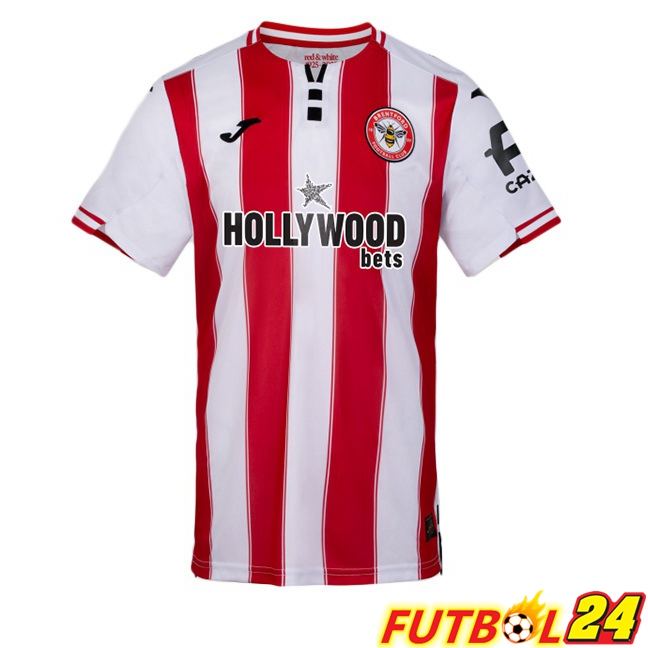 Camisetas De Futbol Brentford FC Primera Rojo Blanco 2025/2026