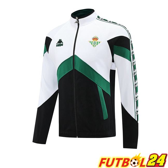 Chaquetas Futbol Real Betis Blanco Verde 2025/2026